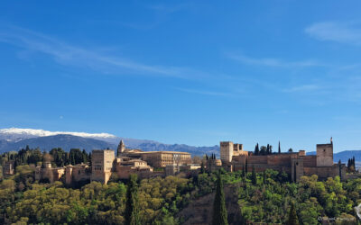 Granada and the city castle Alhambra